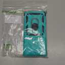 SunStory Phone Case for Samsung Galaxy S25 Ultra Case with HD Screen Protector & Kickstand & Slide Camera Cover,Phone Case for Galaxy S25 Ultra 6.9", Teal