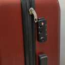 SHOWKOO Luggage Sets Expandable PC+ABS Durable Suitcase Double Wheels TSA Lock Red (20in24in28in)
