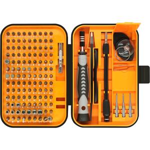 GMTOOLS Precision Screwdriver Set, 130 in 1 Electronics Magnetic Screwdriver Set with 120 bits Repair Tool Kit for Computer, PC, Laptop, Phone, Mac, Tablet, Home DIY, Game Consoles, Glasses, Watch
