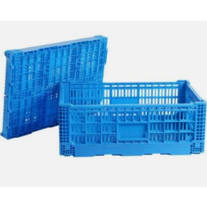 Collapsible Storage Bin Containe 43 Liter Transfer heavy duty plastic storage box ,milk crates heavy duty Transit storage of various items (1)