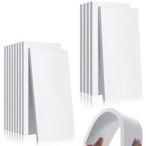 Preboun 12 Pcs Foam Cast Covers for Sports, 1/4" and 1/2" Thickness 6" x 12" Padded Cast Cover for Sports, Athletic Training Equipment, Ball of Foot Cushion, Blister Pads, Splints and Casts Pad (High Density)