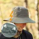 Fishing Hat for Men Women, Wide Brim Summer Safari Hat, UDF 50+ UV Protection Sun Hats, Bucket Hiking Beach Hat