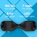 Hover-1 i-200 Electric Self Balancing Scooter with 7MPH Top Speed, 6 Mile Range, 6HR Full-Charge, Built-In Bluetooth Speaker, Rider Modes: Beginner to Expert