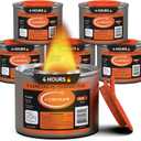 Luminar Resealable-Wick Chafing Fuel Cans, 6 Pack, 4 Hour - Premium Quality Burners for Food Warmers - No More Spills, Waste, or Hassle - Perfect for Convenient, and Long-Lasting Event Catering