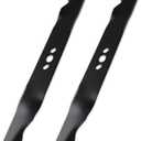 HQPASFY 2105300125A Lawn Mower Blade, Fit for MNA152505 MNA152701, Blade Compatible with Hyper Tough 20" Lawn Mower Deck, 2 Pack