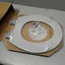 Bemis 500EC 062 500EC062 Toilet Seat, 1 Pack Round, Ice Grey