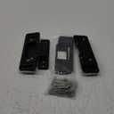 HBL' 2 Pack Hidden Door Hinges, Ultra-Thin Adjustable Concealed Hinges for Secret Doors, Pantries & Closets, Heavy Duty Invisible Design