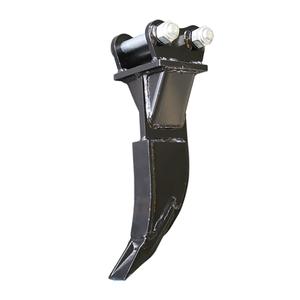 Mini Excavator Ripper with Pin, Suitable for 1-1.5 Ton Small Excavator, Single Hook Backhoe Bucket, Suitable for Trenching, Root Grubbing and Rock Breaking