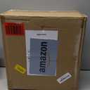 Amazon Basics 8-Sheet Cross Cut Paper and Credit Card Shredder for Security, Heavy Duty, White