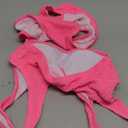 YIMISAN Women's Ribbed Two Piece Bikini Sets Wide Shoulder Strap Top Swimsuit with Mid Waist Cheeky Bathing Suit, Size: Small