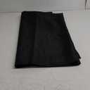 Black Rectangle Tablecloth 60 x 120 inch Washable Oblong Table Cloths Polyester Fabric Table Cover for Dining Party Restaurant Wedding Outdoor