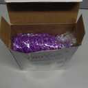 YaoYue Crystal Beaded Curtain Door Curtains Room Divider Hanging Diamond Acrylic Beads for Doorway Hippie Closet Bedroom Wall Window Backdrop Decor (35.579in/90200cm,Purple)