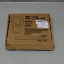 500W Utility De-Icer with Thermostat, Durable Cast Aluminum Submersible Water Heater for Bird Bath, Chicken Water, Livestock Tank, 9.8ft Cord, Black