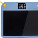 Multifunctional LCD Writing Tablet for 49 Kids DualScreen Pad（9 Learning Themes） Charging Erasable Board with Extra Stylus Lock Switch,Educational Learning Toys Birthday Gifts for Girls Boys (Blue)