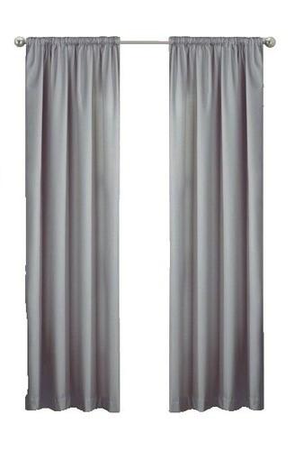Grey Curtains 116"x60"