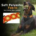 Seyezo Dog Collar, Classical Indian Spirit Boys Girls Puppy Collar for Small Medium Large Dogs, Adjustable Soft Indian Pet Collar with Safety Buckle for Male Females(Yellow,XL)