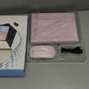 Keyboard Case for iPad mini 7 (A17 Pro 2024) & Mini 6 (2021) 8.3inch - with Mouse and Magnetically Keyboard, Case with Pencil Holder for iPad mini 7th/6th Generation, Auto Sleep/Wake, Pink