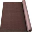 Grefinity Marine Carpet,6 FT x 23 FT Brown Indoor Outdoor Carpet 0.2" Thick Boat Carpet with Water-Proof TPE Backing, Non-Slide Outdoor Marine Carpet Roll for Home, Patio, Porch, Deck