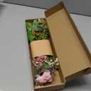 Floroom Artificial Greenery Stems Box Set, 45pcs with 6 Kinds of Faux Greenery Flowers Picks for DIY Bridal Bouquets Wedding Floral Arrangement Table Centerpieces, Dusty Rose & Green