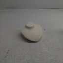 Microfiber Jewelry Bust Display Necklace Pendant Microfiber Jewelry Necklace Display Stand for Showcase,(Beige)