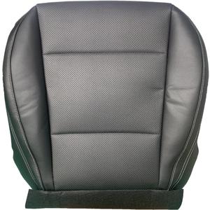 Perforated Leather Seat Cover Tan | Compatible with 2015-2017 Subaru Outback & 2015-2019 Legacy  Fits Heated & A/C Seats (Black, Driver Bottom)