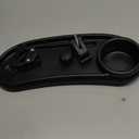 Snack Tray Compatible with Nuna,Snack Tray for Stroller Compatible with Nuna,3 in 1 Snack Tray Attachment Compatible with Nuna with Phone Holder and Cup Holder