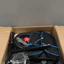 Knee Scooter, All Terrain Foldable Knee Scooter Walker, Disc Brake Knee Walker for Foot Injuries Compact Crutches Alternative (Blue)