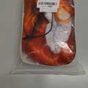 BERON 14" Women Girls Short Curly Bob Wavy Wig Body Wave Halloween Cosplay Daily Party Wigs (Ombre Orange)