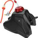 YOXUFA Dirt Bike Gas Fuel Tank for CRF50 XR50 SSR125 110cc 125cc 50cc 70cc Pit Dirt Bike Pitster Pro SDG 107 Baja 49 TaoTao Coolster Roketa Kazuma Yamoto Sunl Eagle Motorcycle Parts