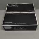 GOSO Blue Lamp Shades Set of 2,Faux Silk Lamp Shade Medium,111310 Inches Spider Drum Lampshades for Table Lamps and Floor Lamp Replace the Decorated Bedroom,Modern Living Room,Simple Assembly