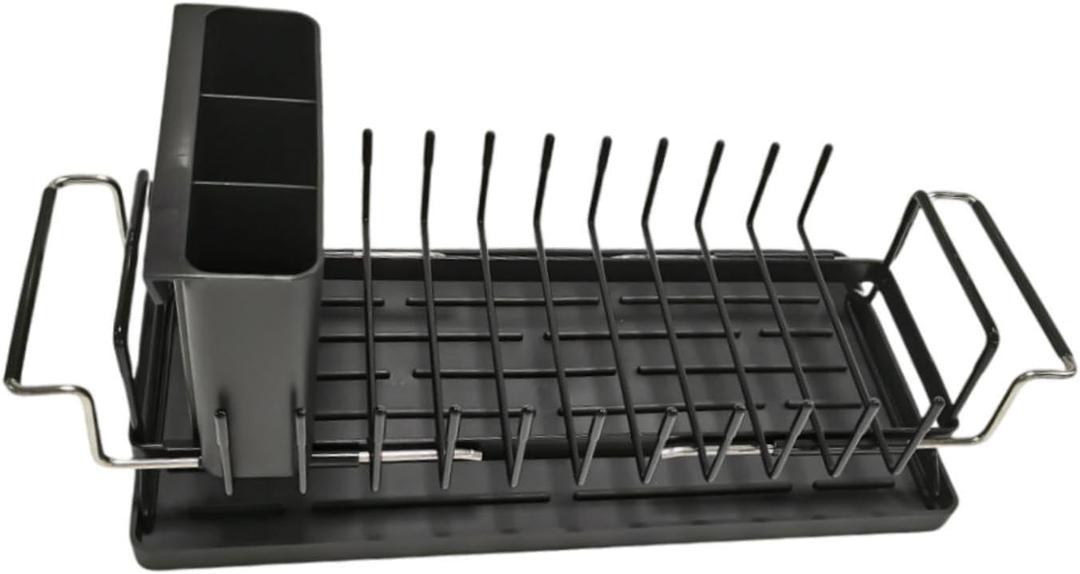 Over The Sink Colander Sink Dish Rack Storage Rack Multipurpose Easy to Clean Extendable Drain Basket for Kitchen Countertop