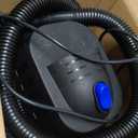 Koblenz WD-2L Portable Wet Dry Vacuum, 2-Gallon 2 PHP Suction Plus Blower Vacuum Cleaner for Liquids, Dust, Pet Hairs, 10' Reach, Ideal for Home, Car, Garage, Shop, Accessories Included, Blue/Black