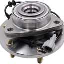 MACEL 515066 Front Wheel Hub Bearing Assembly Compatible with 2004-2007 Infiniti QX56, 2005-2007 Nissan Armada, 2004 Pathfinder, Pathfinder Armada, 2004-2007 Titan 6 Lugs W/ABS
