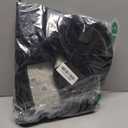 Reyox 3 Pieces Shaggy Bath Mat Set, Soft Absorbent Plush Microfiber Bathroom Rugs, Non Slip Bath Rugs Black 3 PCS (3 PCS 20"x31"+U Shape 20"x16"+Lid 15"x16")