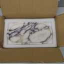 100% Natural Luxury Calaccata Viola Marble Small Hand Towel Tray Holder Organizer, Makeup Bathroom Holder (Viola-oval-10"x5"x0.7")