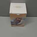 Sunany Travel Pillow, Upgraded Plane Pillow for Long Flights, Inflatable Neck Pillow Used for Airplanes,Cars,Buses,Trains,Office Napping with Eye Mask,Earplugs (Gray) (Medium, Grey (Head Heart-shape&sloping Base))