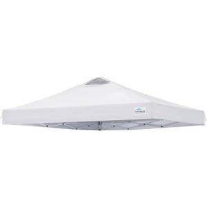 Ontheway 10x10 Replacement Canopy Top Cover, Pop Up Canopy Tent with Air Vent (White)