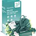 Heyworld Slow Twinkle Christmas Lights, 60 LED 17ft UL Certified Soft String Lights, 5mm Waterproof Fairy Glow for Indoor/Outdoor Christmas, Wedding, Garden Decor (Warm White)