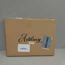 Artiluxy Minimalist Abstract Wall Art Set of 2, Modern Black and Gold Line Canvas Prints, 18x24 Inch Ready to Hang Wall Decor for Living Room, Bedroom, Office