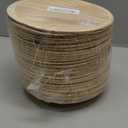 Eco Chef Palm Leaf Plates 8 Inch Round | 50 Pack | Pressed With Only Water — Zero Chemicals or Coatings | Home Compostable 60–90 Days | Microwave Safe 2 Min | Lunch & Side Plates for Catering Events