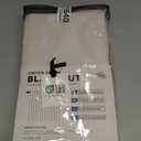 100% Blackout Shield Linen Blackout Curtains for Bedroom 96 Inches Long, Back Tab/Rod Pocket Living Room Drapes, Thermal Insulated Blackout Curtains 2 Panels Set, 50" W x 96" L,Cream