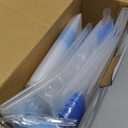 7 Pack Medium Space Saver Vacuum Storage Bags for Clothing Travel, Vacuum Seal Compression Bags for Clothes, Packing, Luggage, Blankets, Comforters and Pillows, Hand Pump Included