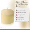 French Vanilla Scented Votive Candles, Set of 12-1.25" Wax Candles for Home, Scented 10 Hour Burn Time - Aromatherapy, Spa Ambiance, Table Centerpieces & Home Dcor