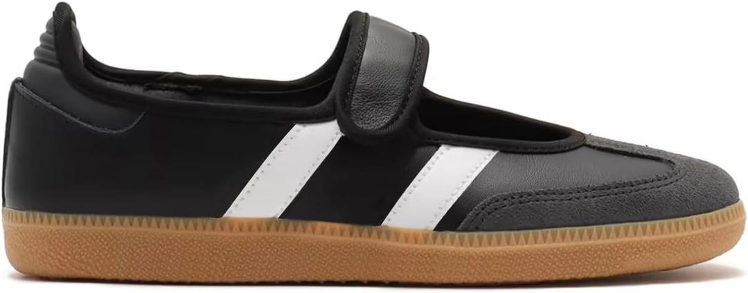 Sneakers for Women Comfortable Business Casual Tennis Shoes Lightweight Slip on Footwear Women's Fashion Retro Sneakers, 7, Black