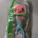 Little Kids Cocomelon Light and Sound Musical Bubble Wand, Includes Bubble Solution