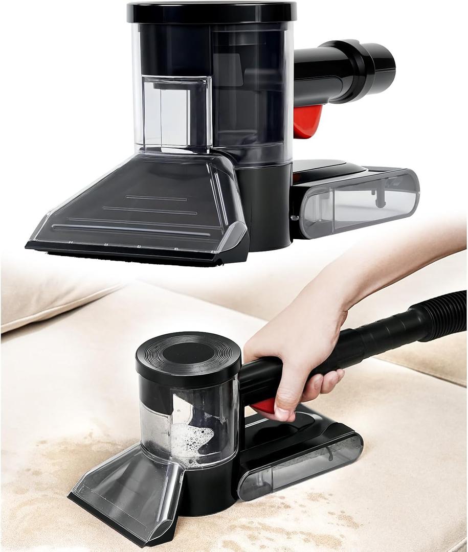Sub Surface Carpet Extraction Vacuum Attachments for Water Wet Extractor Vac Cleaners, Stain Remover Deep Cleaning Rug Shampooer Tools for Sofa, Rug, Car Seats Spray & Extract Stains Easily