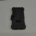 FNTCASE for iPhone 16 Magnetic Case: Dual Layer Shockproof Protective Cell Phone Cover with Rugged Belt-Clip Holster | Heavy Duty Military Grade Drop Protection Non Slip Textured Phonecase Black