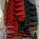 48PCS Magnetic Modular Wrench Organizers for Tool Drawers - Black & Red - Wrench Rack with Metric & SAE Labels, Customizable Magnet Tool Storage Holder for Tool Box Organization