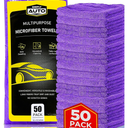 Brand: A-Z PACKAGING SOLUTIONS
Microfiber Cleaning Cloths Detailing Microfiber Towels for Car Washing Premium High GSM Towels 12"x12" (Pack of 40)
