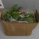 6.5FT Christmas Garland with Lights & Timer,Realistic Green Cedar Garland Battery Operated with Pinecones,Red Berry,Lush Pine Needle Cypress Garland for Mantle,Table,Fireplace,Stairs Railing,Door